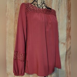 St John's Bay Long Sleeve Blouse